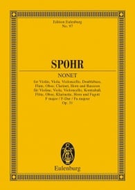 Spohr: Nonet F major Opus 31 (Study Score) published by Eulenburg